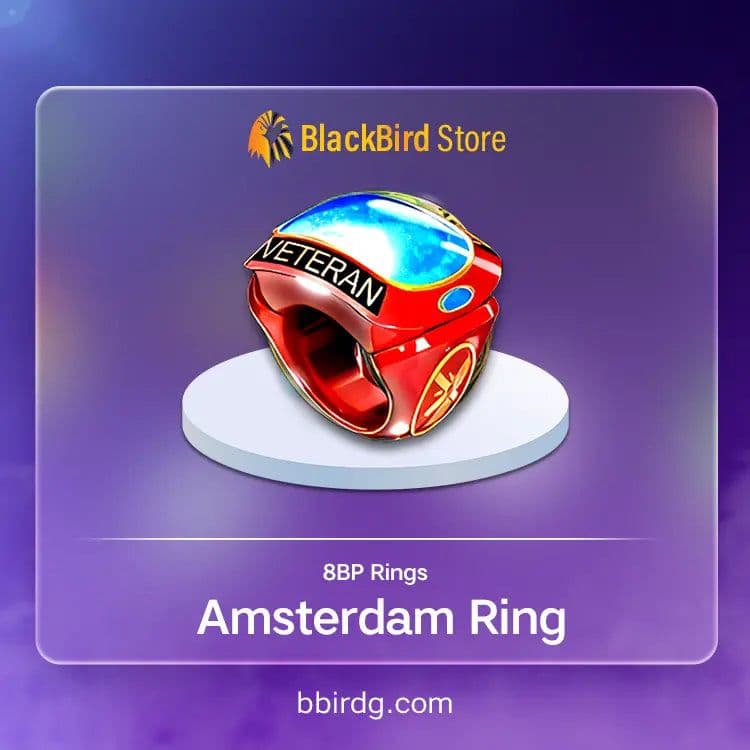 Amsterdam Tournaments Ring & Coins | 8 Ball Pool