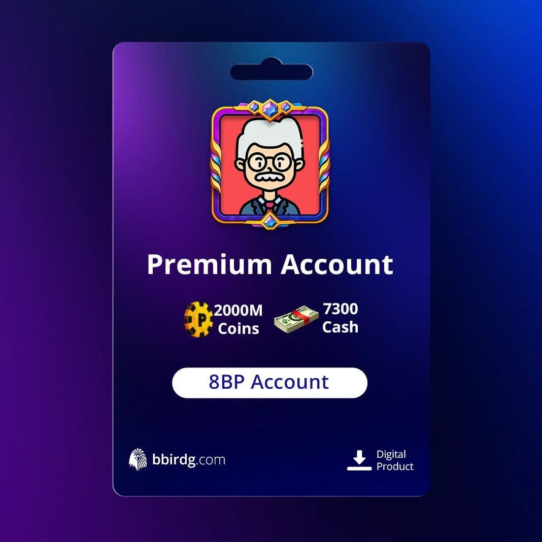 2 Billion Coins & 7300 Cash | 8 Ball Pool Account