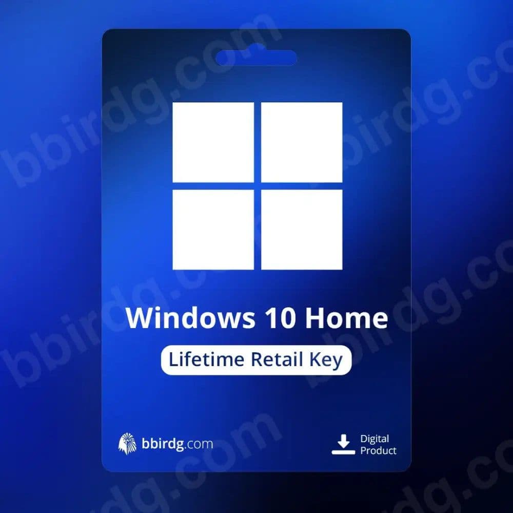Microsoft Windows 10 Home Global Lifetime Key (Retail)