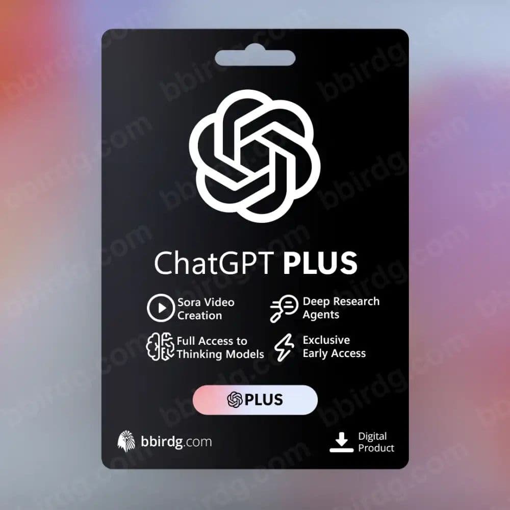 ChatGPT Plus - 1 & 12 Months | Personal Account
