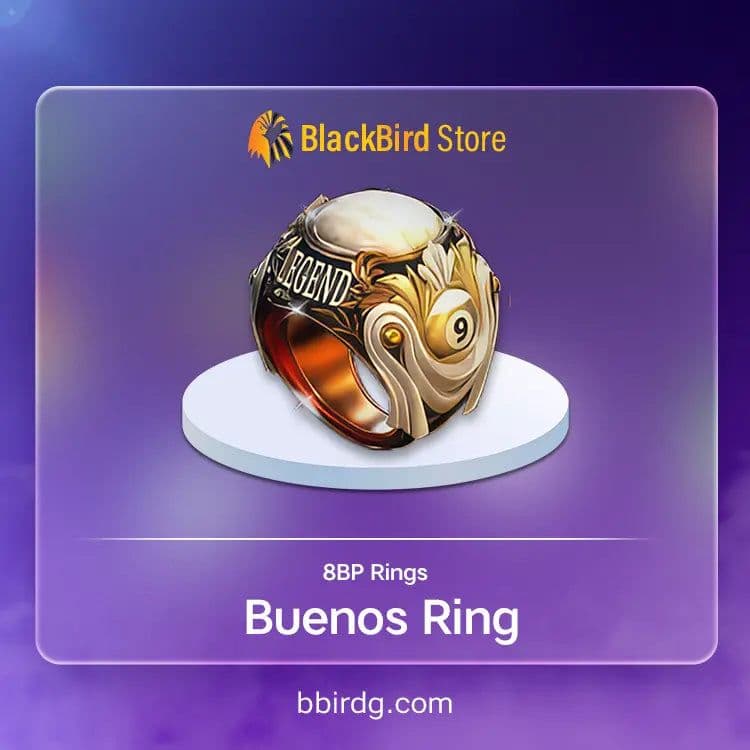 Buenos Tournaments Ring & Coins | 8 Ball Pool