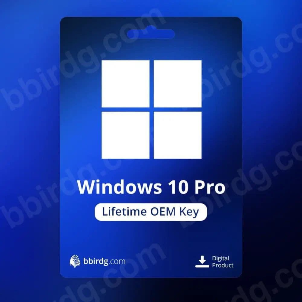 Microsoft Windows 10 Pro Global Lifetime Key (OEM)