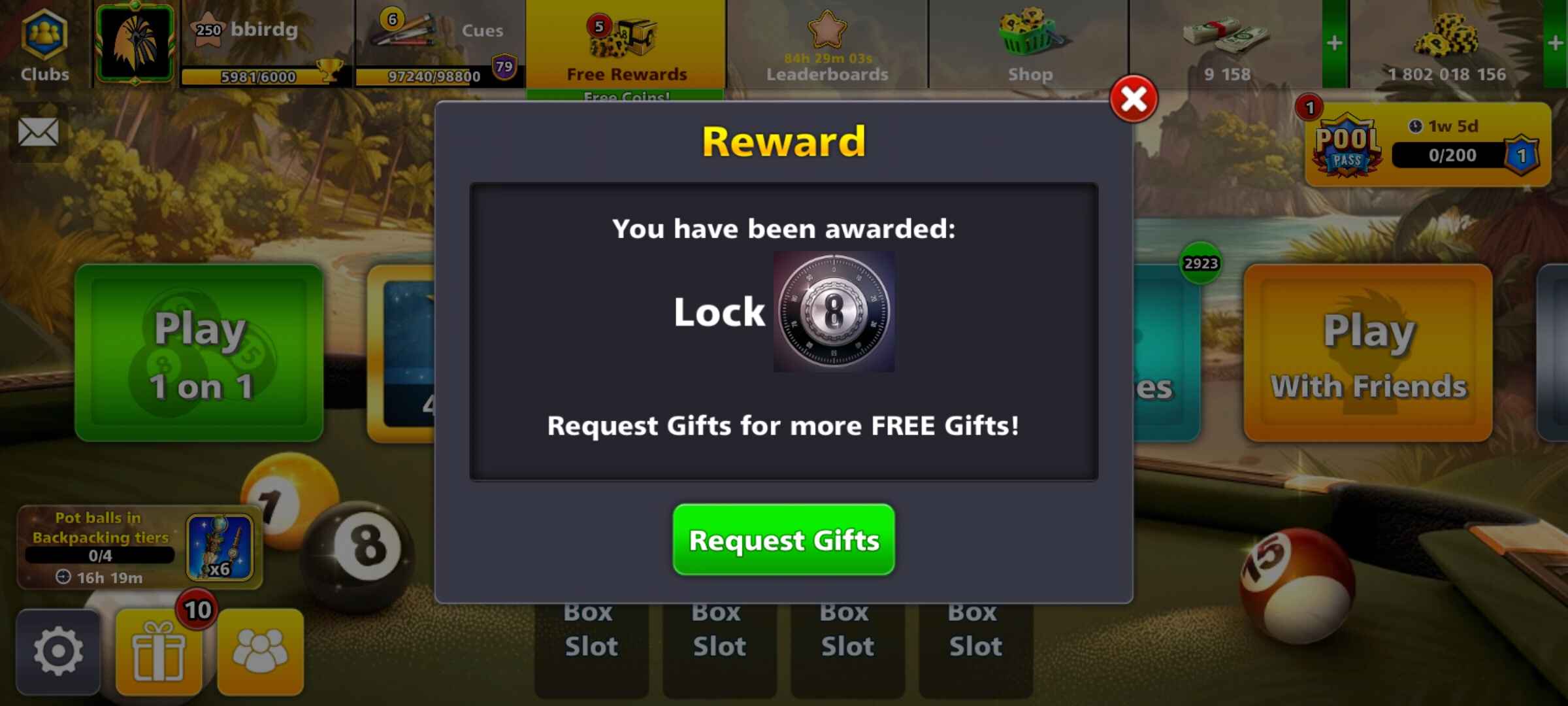 🔴 Claim FREE Lock Avatar | 8 Ball Pool