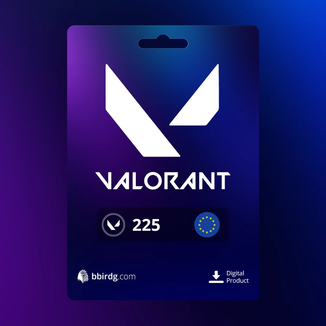 Valorant Points (VP) - Gift Card (E-Pin) | EU Region - 225 VP Points