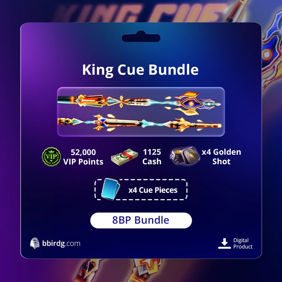 King Cue Bundle | 8 Ball Pool