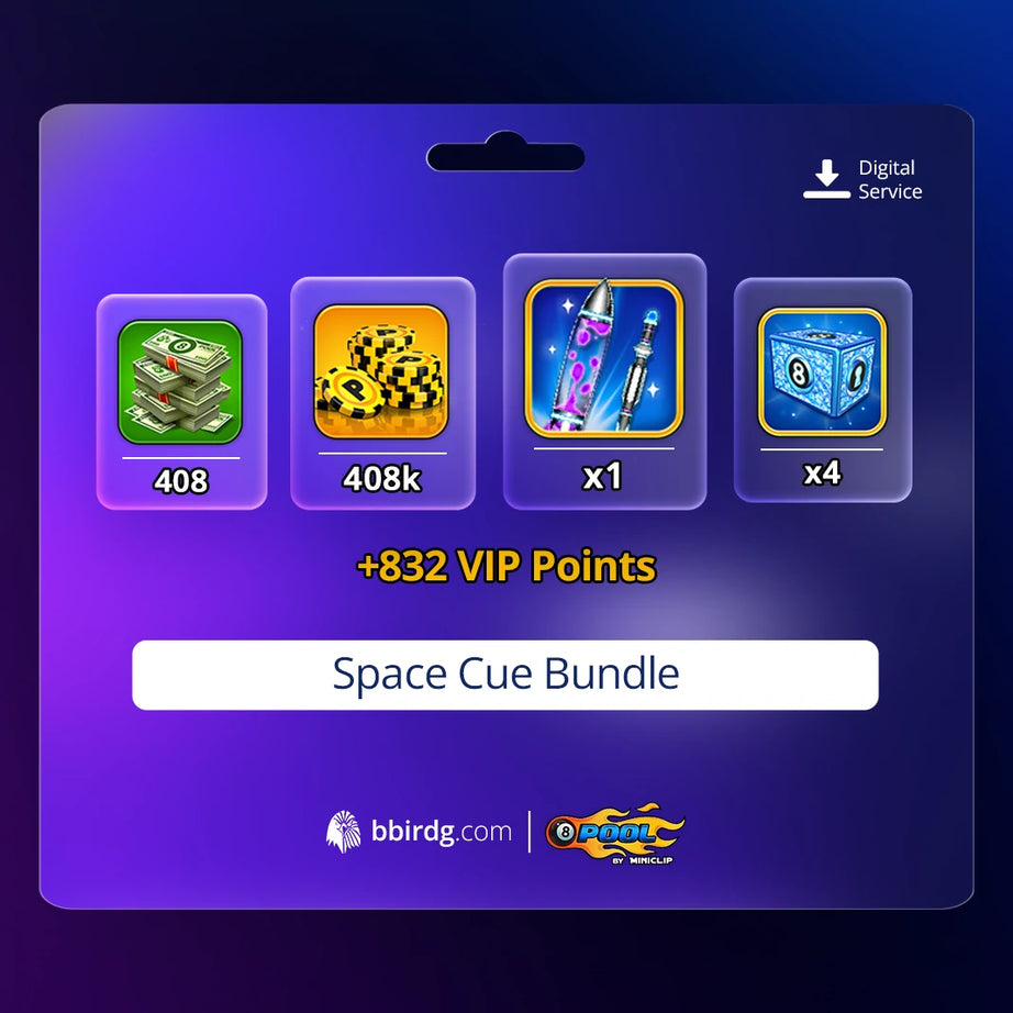 Space Cue Bundle | 8 Ball Pool