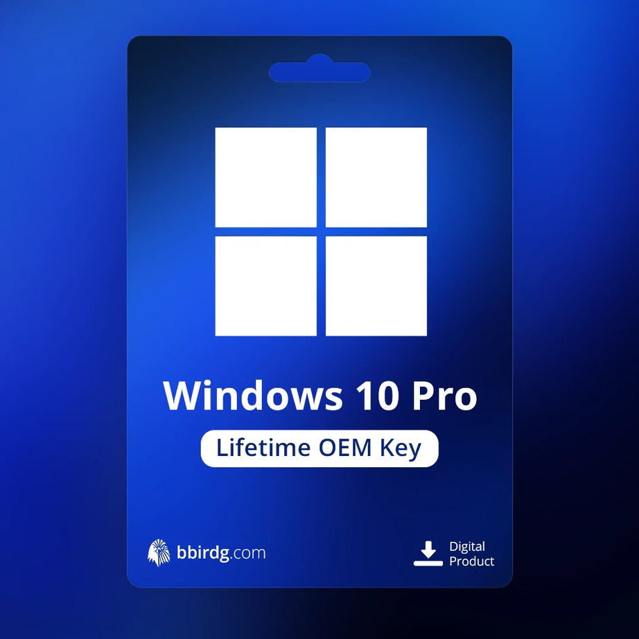 مفتاح Microsoft Windows 10 Pro Global Lifetime (OEM) 