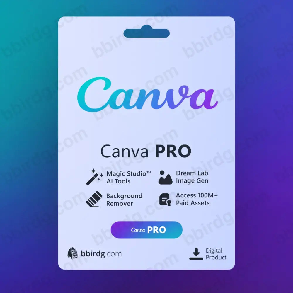 Canva Pro Subscription - 12 Months | Invite Code 12 Month
